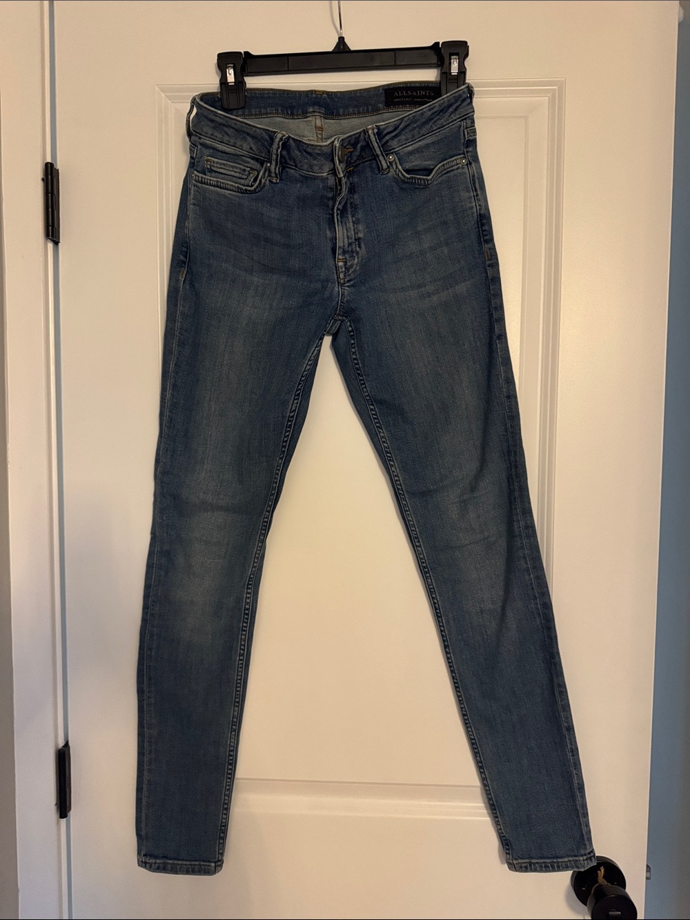 All Saints Skinny Jeans in Blue